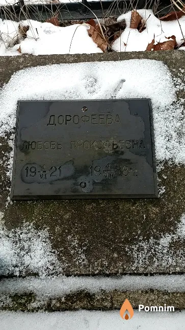 Дорофеева Любовь Прокофьевна