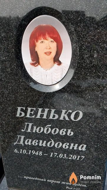 Бенько Любовь Давидовна