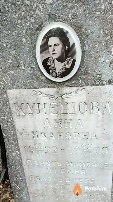Кулешова Анна Ивановна