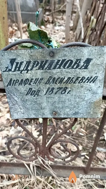 Андрианова Аграфена Васильевна