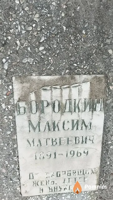 Бородкин Максим Матвеевич