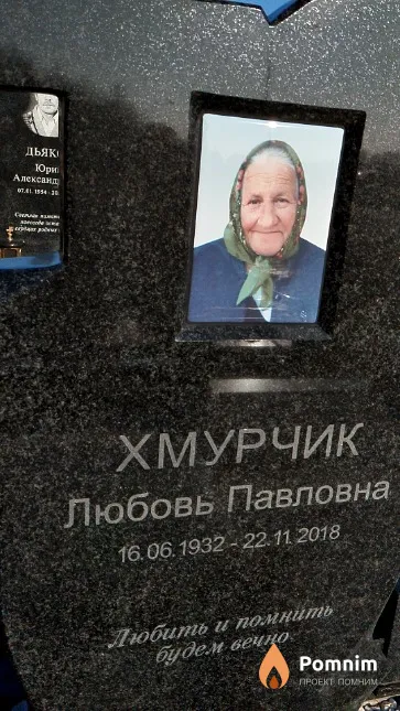 Хмурчик Любовь Павловна