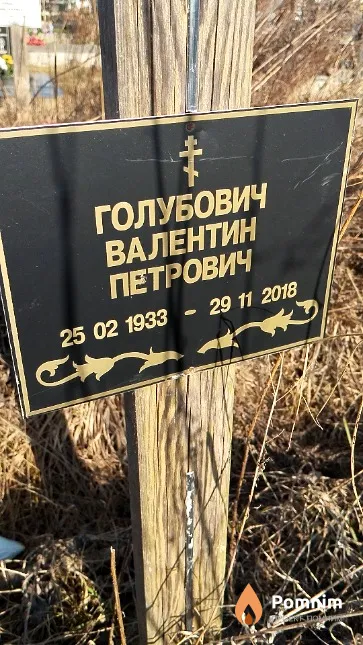 Голубович Валентин Петрович