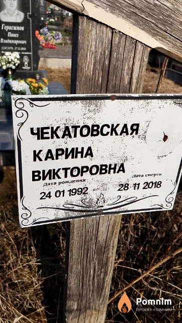 Чекатовская Карина Викторовна