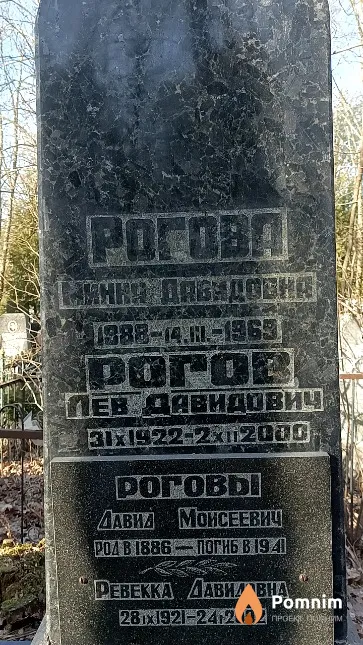 Рогова Минна Давидовна