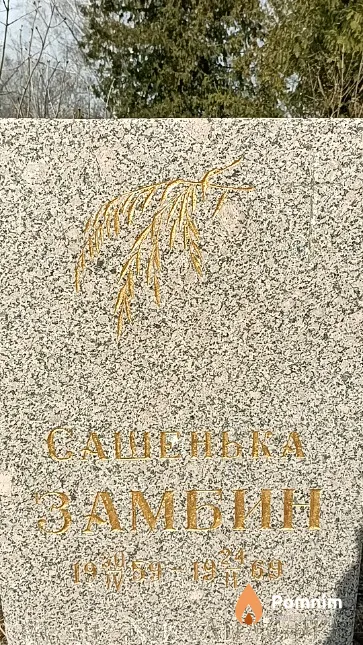 Замбин Сашенька