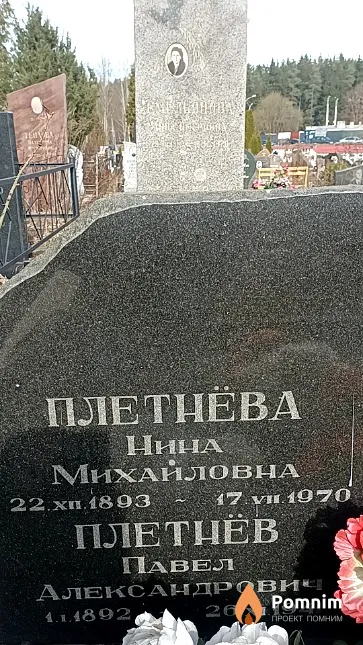 Плетнёва Нина Михайловна