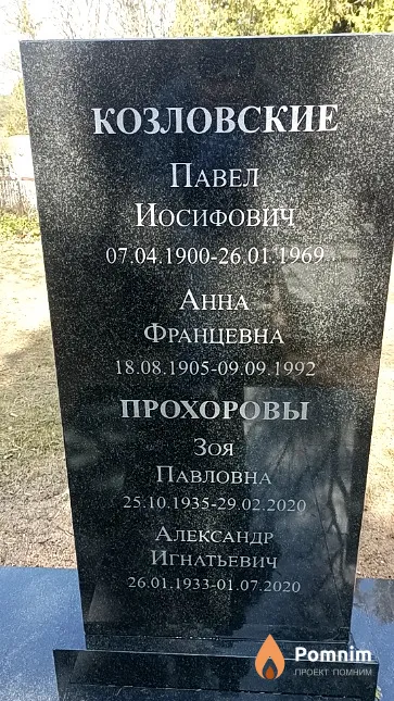 Козловская Анна Францевна
