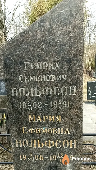 Вольфсон Мария Ефимовна