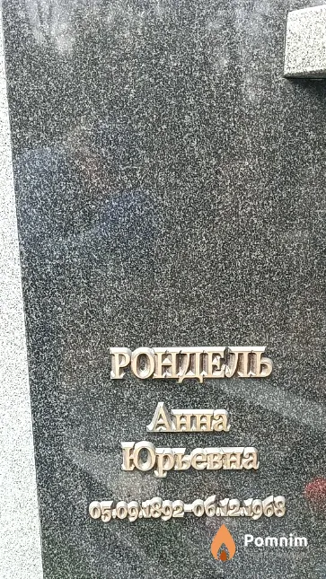 Рондель Анна Юрьевна