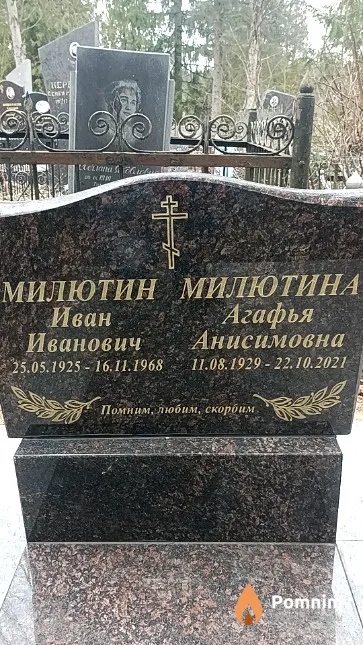 Милютина Агафья Анисимовна