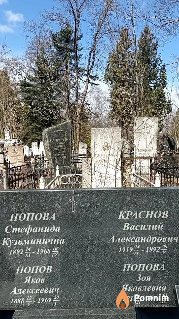Попова Стефанида Кузьминична