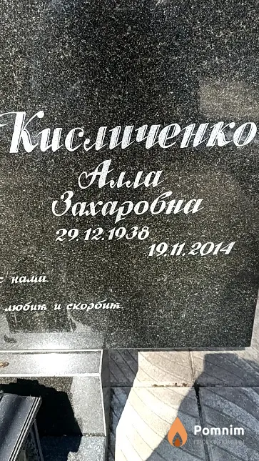 Кисличенко Алла Захаровна