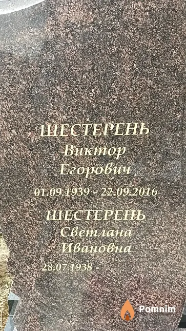 Шестерень Светлана Ивановна
