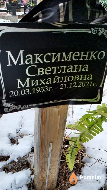 Максименко Светлана Михайловна