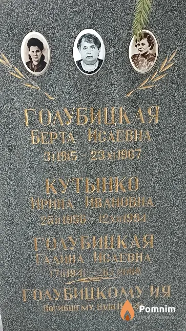 Голубицкая Берта Исаевна