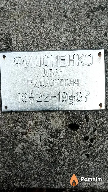 Филоненко Иван Радионович