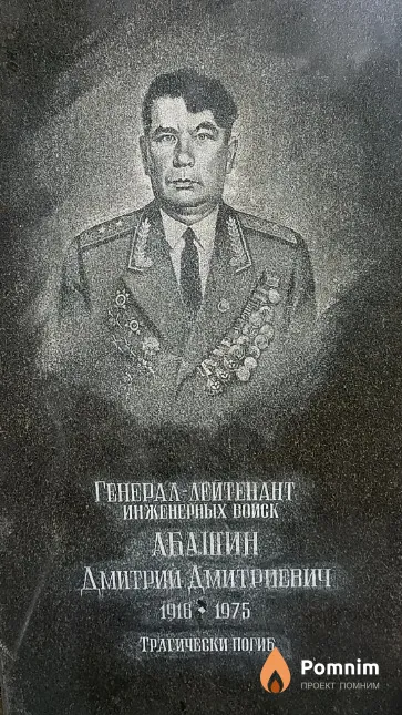 Абашин Дмитрий Дмитриевич
