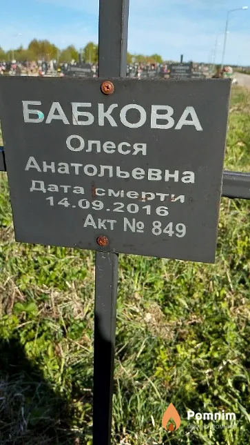 Бабкова Олеся Анатольевна
