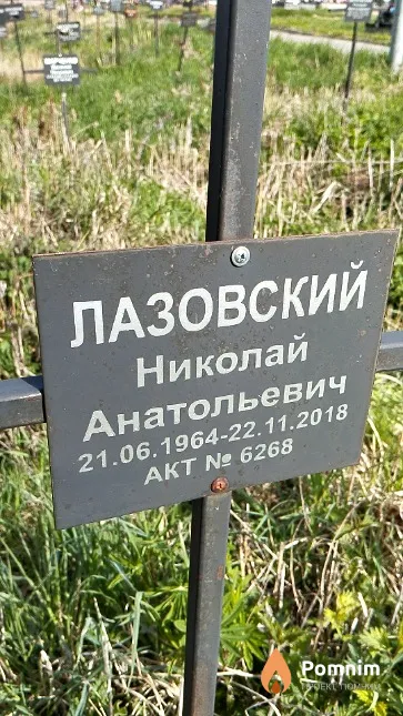Лазовский Николай Анатольевич