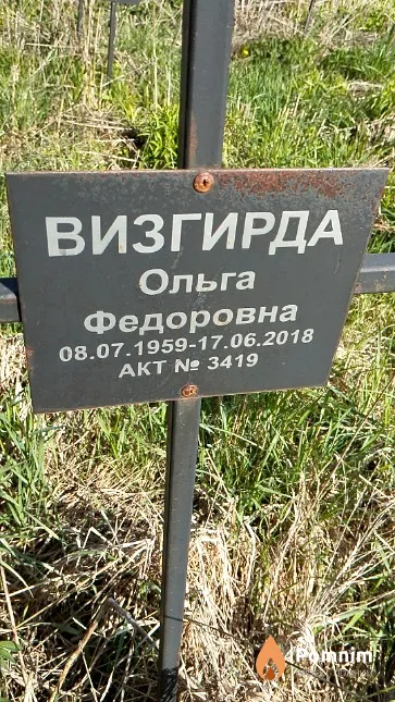Визгирда Ольга Федоровна