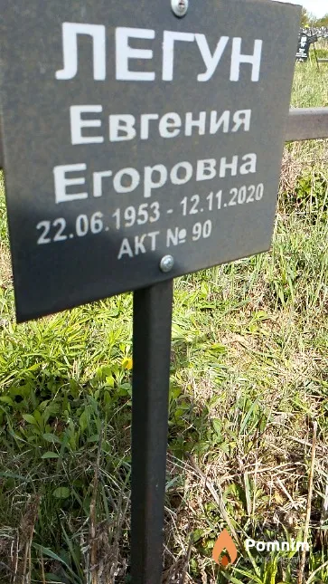 Легун Евгения Егоровна