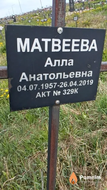 Матвеева Алла Анатольевна
