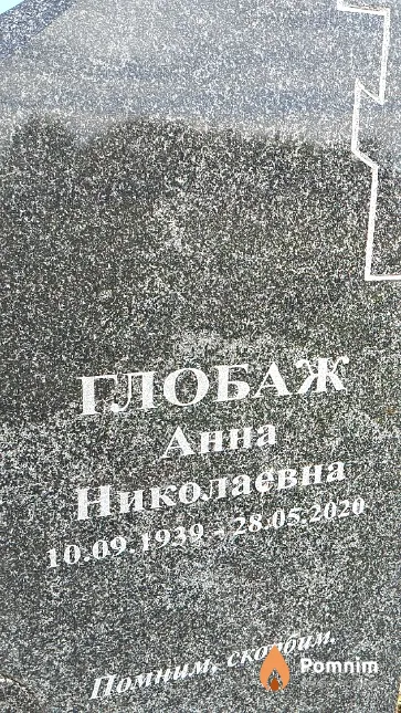 Глобаж Анна Николаевна