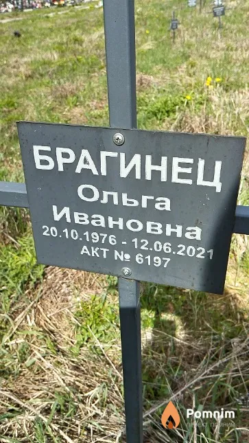 Брагинец Ольга Ивановна