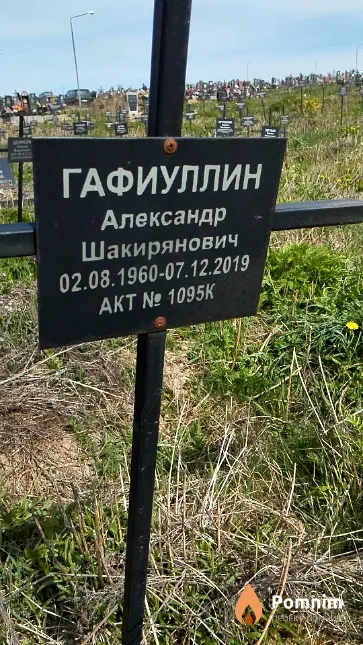 Гафиуллин Александр Шакирянович