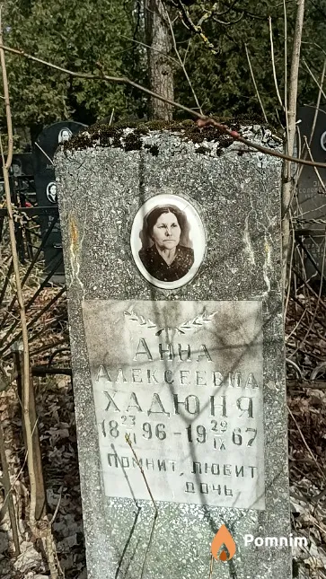Хадюня Анна Алексеевна