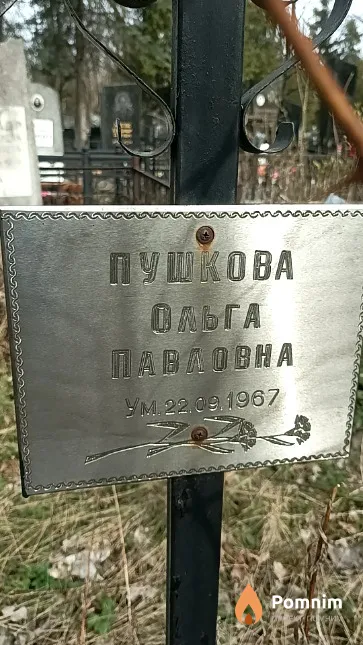 Пушкова Ольга Павловна