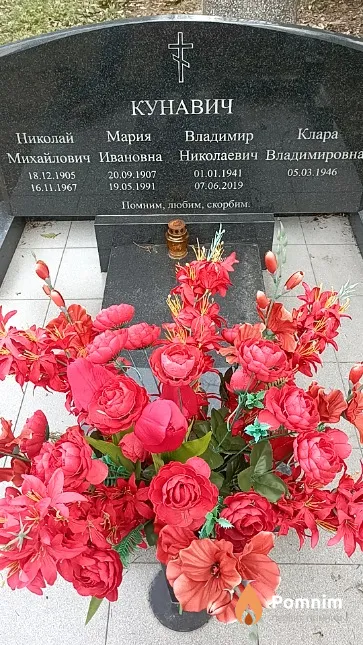 Кунавич Мария Ивановна