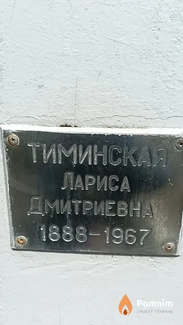 Тиминская Лариса Дмитриевна