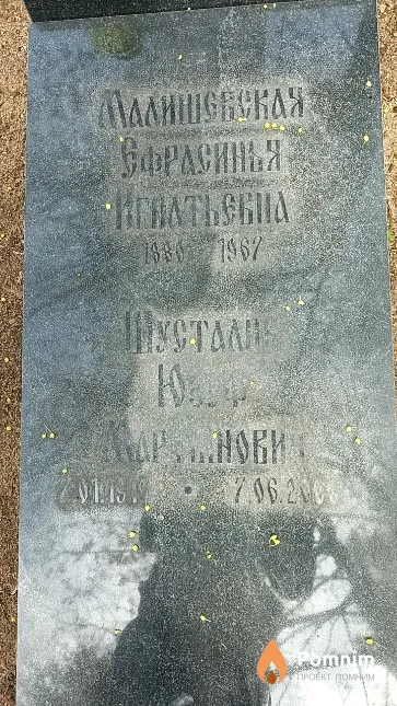 Малишевская Ефрасинья Игнатьевна