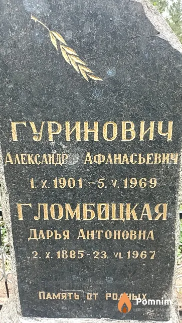 Гломбоцкая Дарья Антоновна