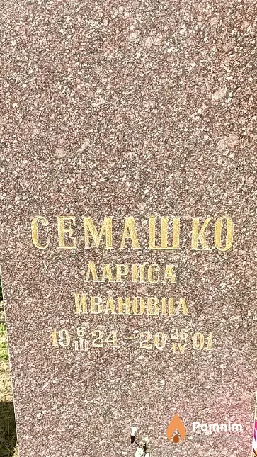 Семашко Лариса Ивановна