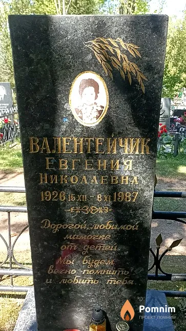 Валентейчик Евгения Николаевна