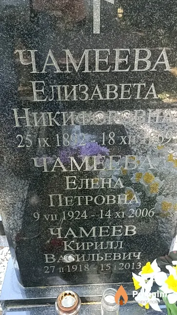 Чамеева Елизавета Никифоровна