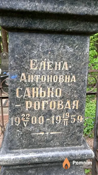 Санько-Роговая Елена Антоновна