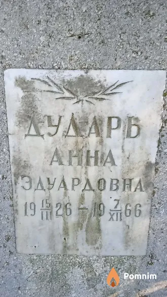 Дударь Анна Эдуардовна