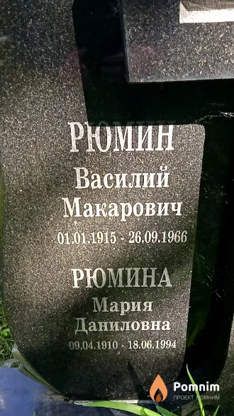 Рюмин Василий Макарович
