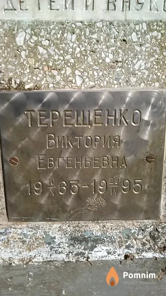 Терещенко Виктория Евгеньевна