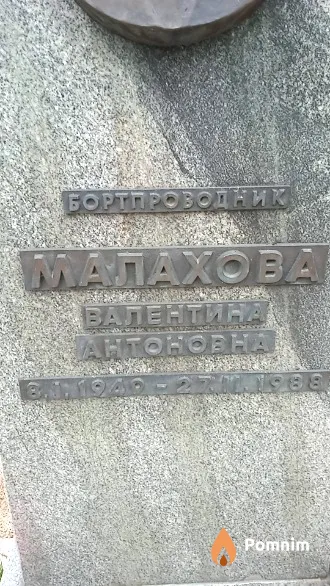 Малахова Валентина Антоновна