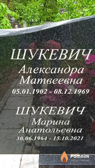 Шукевич Мария Антоновна