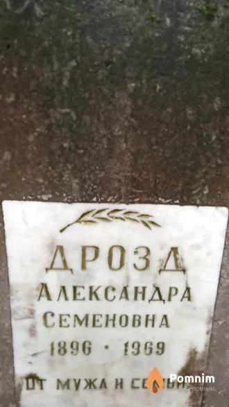 Дрозд Александра Семеновна