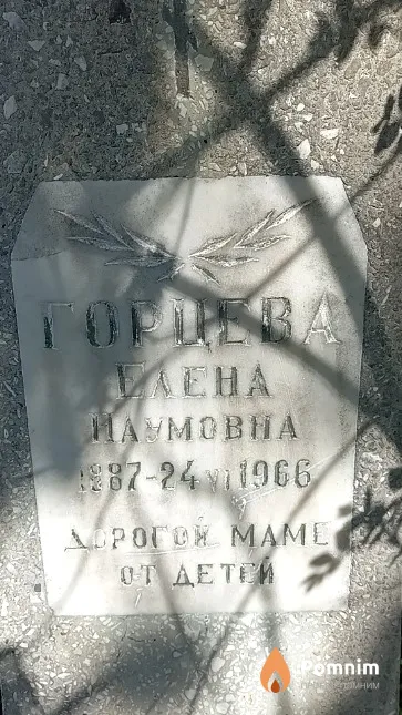 Горцева Елена Наумовна