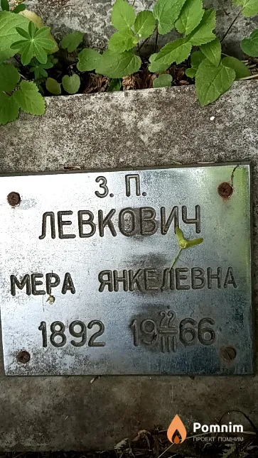 Левкович Мера Янкелевна