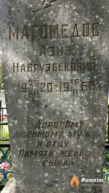 Магомедов Азиз Наврузбекович