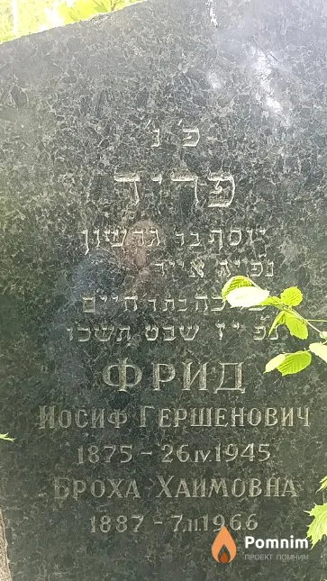 Фрид Иосиф Гершенович
